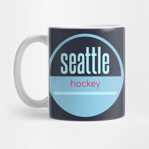 seattle kraken hockey by BVHstudio